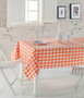 Hermia Mantel a Cuadros Naranja 160 x 160 cm - Kareli 160 - Orange